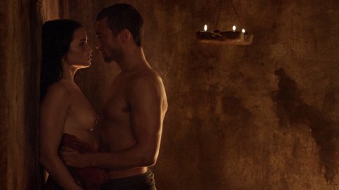 Katrina Law - Lover Scenes in Spartacus s01e13 (2010)