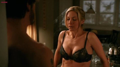 Elizabeth Mitchell - Lover Scenes in V s02e08 (2011)