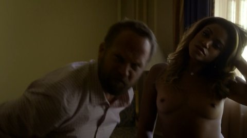 Vivian Lamolli - Lover Scenes in Bosch s02e01 (2016)