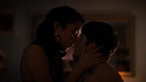 Natasha Liu Bordizzo - Lover Scenes in The Society s01e03 (2019)