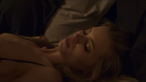 Abbey Lee, Simone Kessell - Lover Scenes in Outlaws (2017)