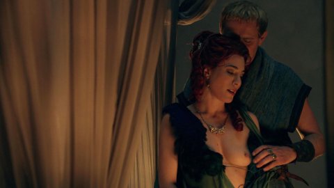 Jaime Murray - Lover Scenes in Spartacus s01e04 (2011)