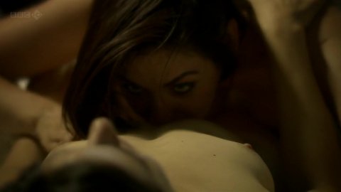 Natasha OKeeffe, Neve McIntosh - Lover Scenes in Lip Service s02e06 (2012)