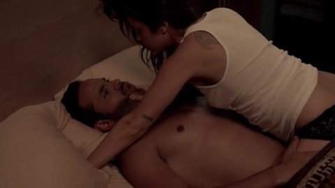 Vanessa Ferlito - Lover Scenes in Graceland s02e08 (2014)