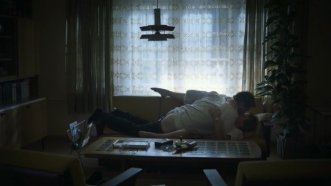 Julia Koschitz - Lover Scenes in Counterpart s02e06 (2019)