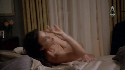 Carla Gugino - Lover Scenes in The Brink s01e02-03 (2015)