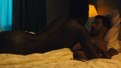 Jodie Turner-Smith - Lover Scenes in Jett s01e01 (2019)