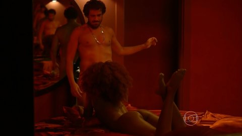 Maria Bia - Lover Scenes in Sexo e as Negas s01e02 (2014)