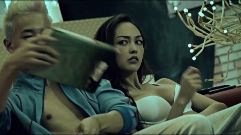 Jessica Cambensy, Candy Yuen - Lover Scenes in Zombie Fight Club (2014)