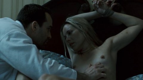 Maria Bello - Lover Scenes in Downloading Nancy (2008)