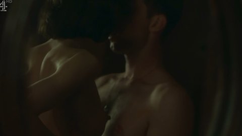 Emma Appleton - Lover Scenes in Traitors s01e03 (2019)