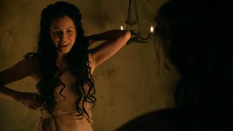 Delaney Tabron - Lover Scenes in Spartacus s02e05 (2012)