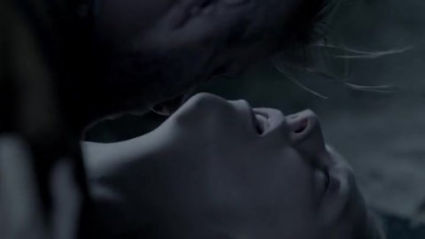 Georgia Hirst - Lover Scenes in Vikings s03e06 (2015)