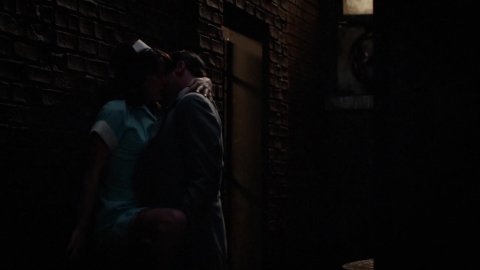 Elizabeth Reaser - Lover Scenes in Mad Men s07e08 (2014)