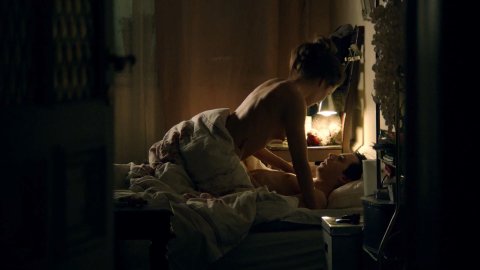 Sofia Zouagui, Vera Vitali - Lover Scenes in Arne Dahl: To the Top of the Mountain (2012)